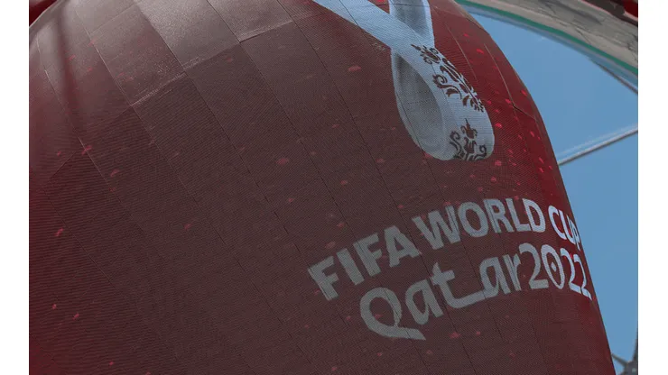 Logo del Mundial Qatar.