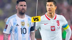 Messi y Lewandowski se verán las caras en Qatar 2022.