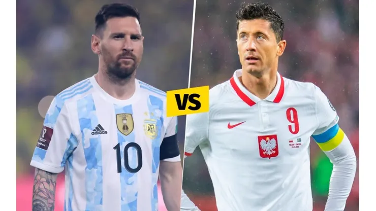 Messi y Lewandowski se verán las caras en Qatar 2022.