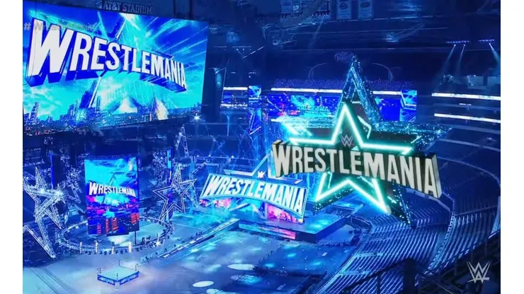 A falta de todo el público, así se verá Wrestlemania 38 en el AT&T Stadium de Arlington, Texas (Foto: Getty Images).