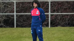 Coloccini en su época de jugador de Newcastle.