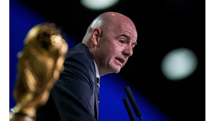 Gianni Infantino y la Copa del Mundo.
