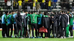 Seleccion de Bolivia tras su eliminación