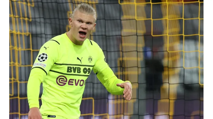 Erling Haaland, delantero del Borussia Dortmund.
