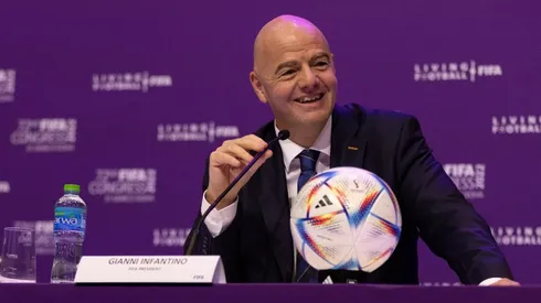 Gianni Infantino, presidente de la FIFA.