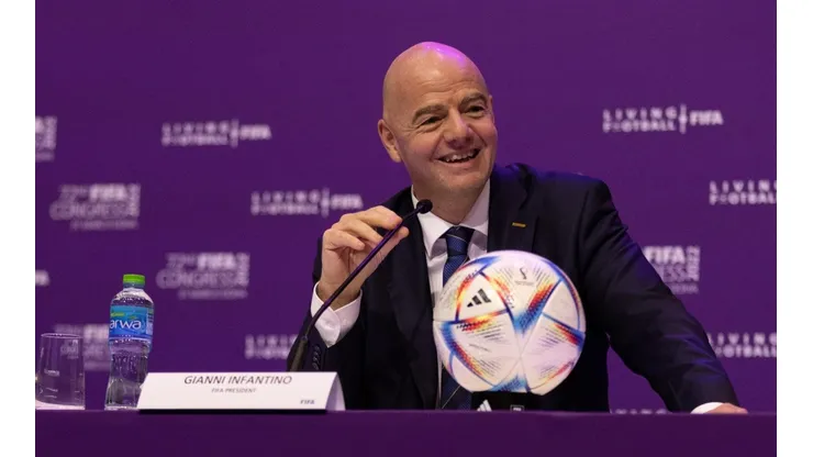 Gianni Infantino, presidente de la FIFA.