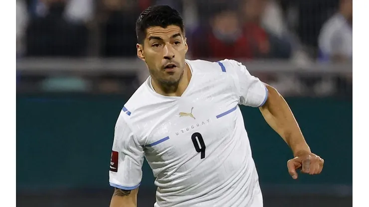 Luis Suárez con Uruguay.