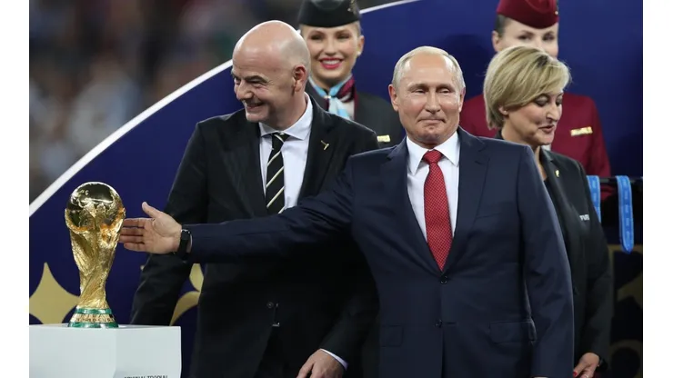 Vladimir Putin, Gianni Infantino