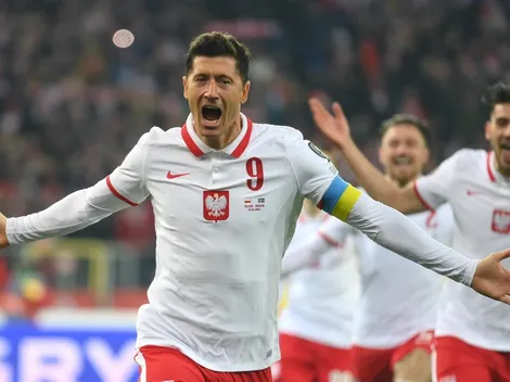 Robert Lewandowski y Polonia estarán en Qatar 2022