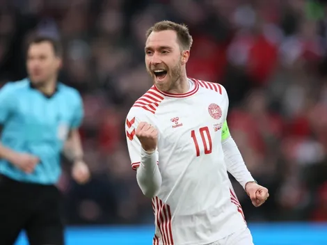 Eriksen marcó otro golazo en su regreso al Parken Stadion