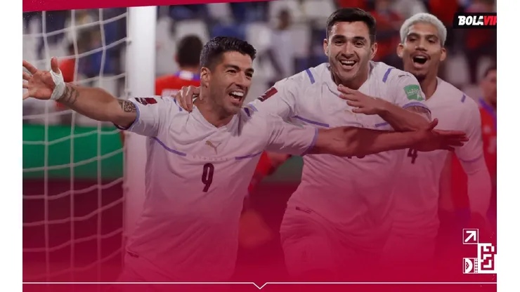 Suárez y un golazo para ser récord en las Eliminatorias Conmebol.