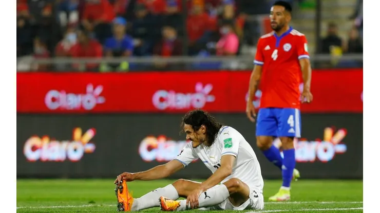 Cavani, nuevamente lesionado.