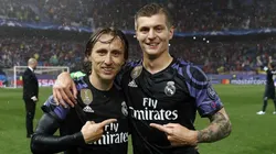 Luka Modric y Toni Kroos.