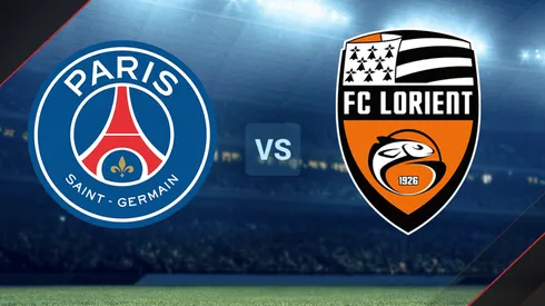 PSG vs. Lorient por la Ligue 1 de Francia.
