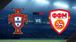 Portugal vs. Macedonia del Norte por las Eliminatorias UEFA