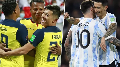 Ecuador vs. Argentina (Fotos: Getty Images)