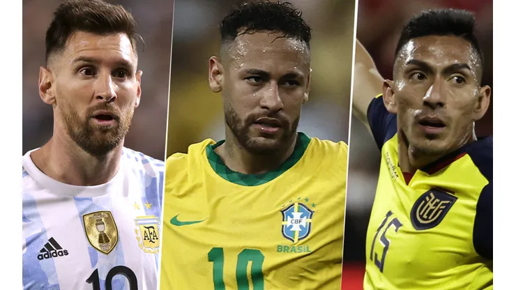 Tabla de posiciones de las Eliminatorias Conmebol (Fotos: Getty Images)