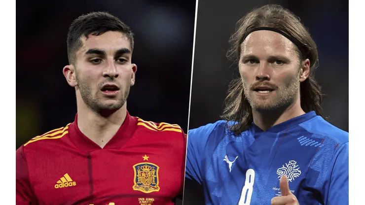 España vs. Islandia por un amistoso internacional (Fotos: Getty Images)