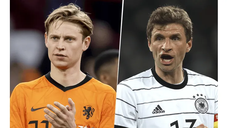 Países Bajos vs. Alemania por un amistoso internacional (Fotos: Getty Images)
