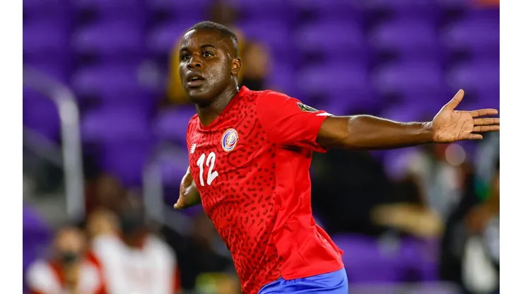 Joel Campbell, autor de un gol de Costa Rica.