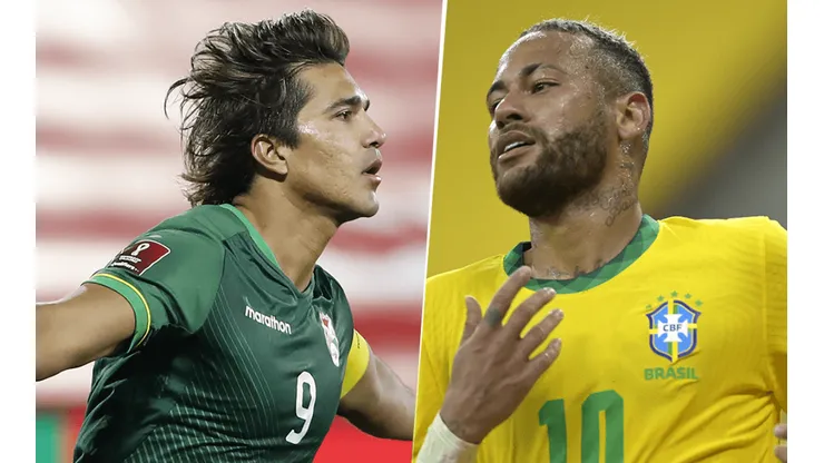 Bolivia vs. Brasil por las Eliminatorias Conmebol (Fotos: Getty).