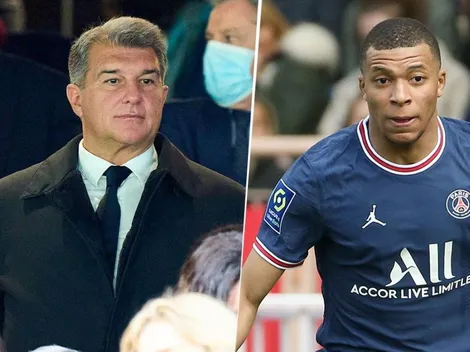 Joan Laporta rompió el silencio sobre el supuesto interés de Barcelona por Mbappé