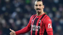 Zlatan en acción con Milan.