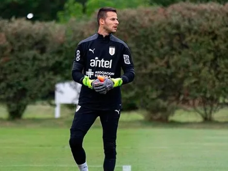Guillermo De Amores, arquero de la selección Uruguay, suena para un gigante brasileño