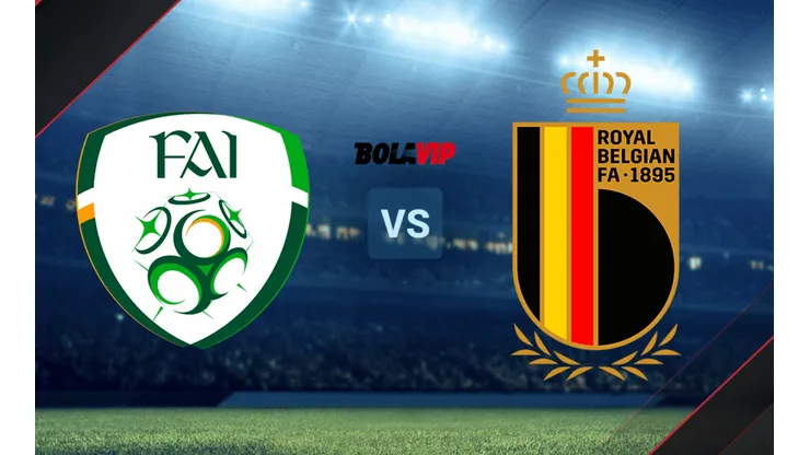 Irlanda vs. Bélgica por un amistoso internacional