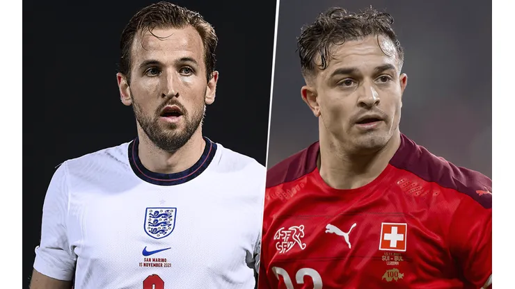 Inglaterra vs. Suiza por un amistoso internacional (Foto: Getty Images).