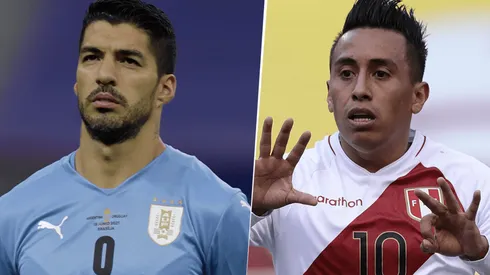 Uruguay vs. Perú por las Eliminatorias Conmebol (Fotos: Getty).