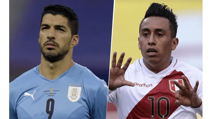 Uruguay vs. Perú por las Eliminatorias Conmebol (Fotos: Getty).