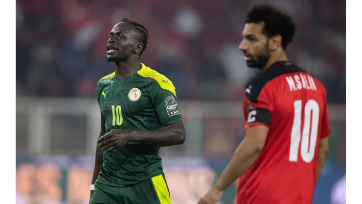 Sadio Mané y Mohamed Salah, figuras del fútbol africano.