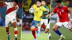 Perú, Colombia y Chile; los equipos por el quinto puesto.