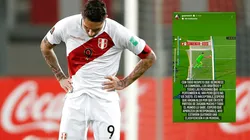 Paolo Guerrero y su foto editada.