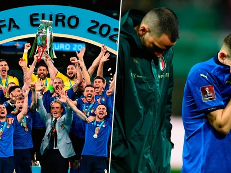 Desgracia en Italia: ¿cuándo fue la última vez que el campeón de la Euro quedó fuera del Mundial?