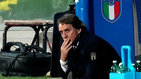 Roberto Mancini, entrenador de la selección italiana.