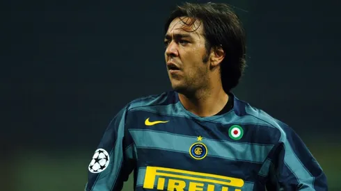 Recoba, en sus mejores años con Inter.