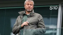 Roman Abramovich en un encuentro del Chelsea.