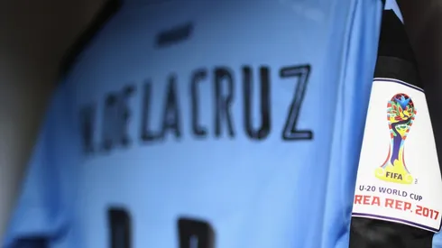 Camiseta uruguaya de Nico De la Cruz