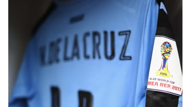 Camiseta uruguaya de Nico De la Cruz
