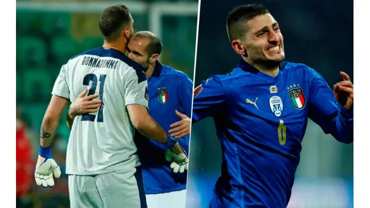 Donnarumma y Verratti, destruidos por la eliminación de Italia.