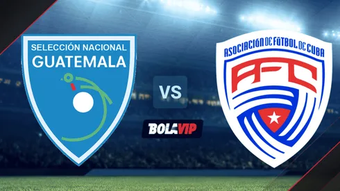 Guatemala vs. Cuba por un amistoso.
