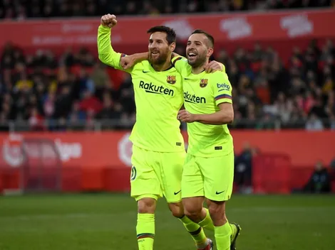 Jordi Alba sueña: "Sería bonito que Messi volviese a Barcelona"