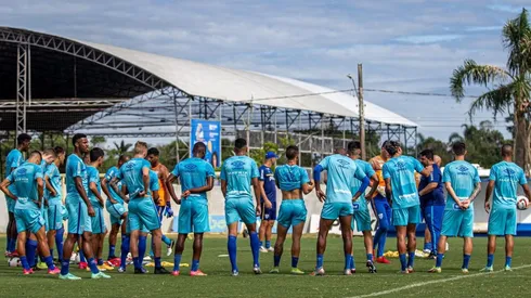 Imágenes del entrenamiento de Avaí.