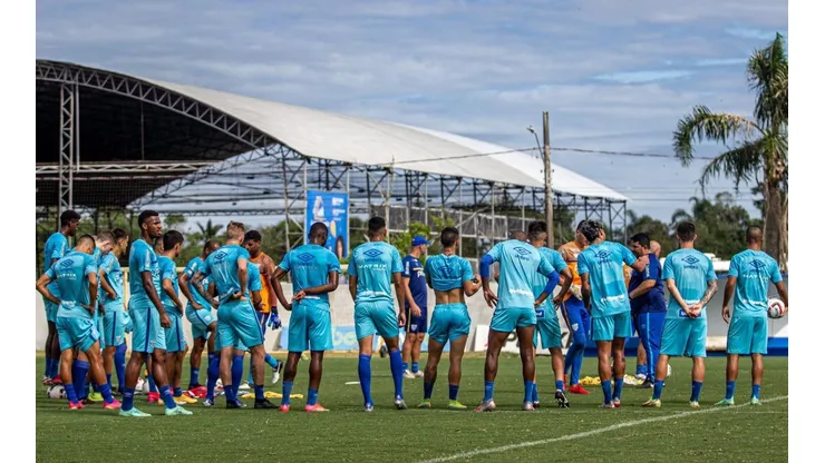 Imágenes del entrenamiento de Avaí.