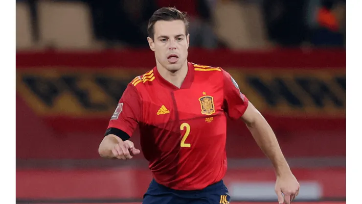 Azpilicueta jugando para España.