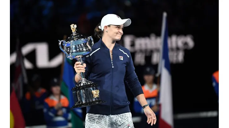 Barty, la ganadora del último Australian Open.