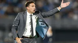 Diego Alonso, entrenador de la selección de Uruguay.