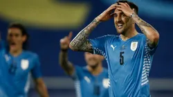 Matías Vecino, baja sensible en Uruguay.